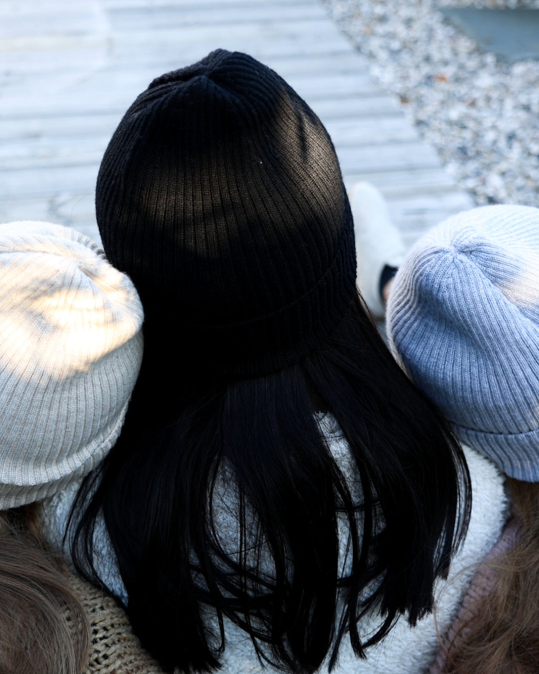 Beanie van merinowol – Bruin