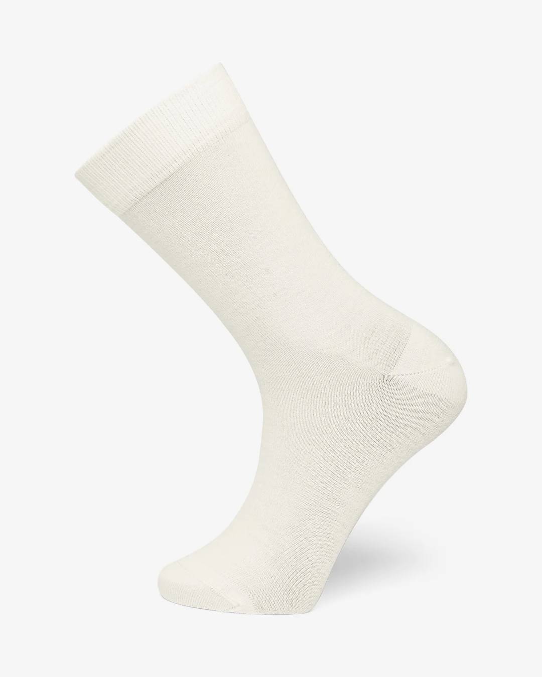 Chaussettes en mérinos de luxe - Blanc cassé