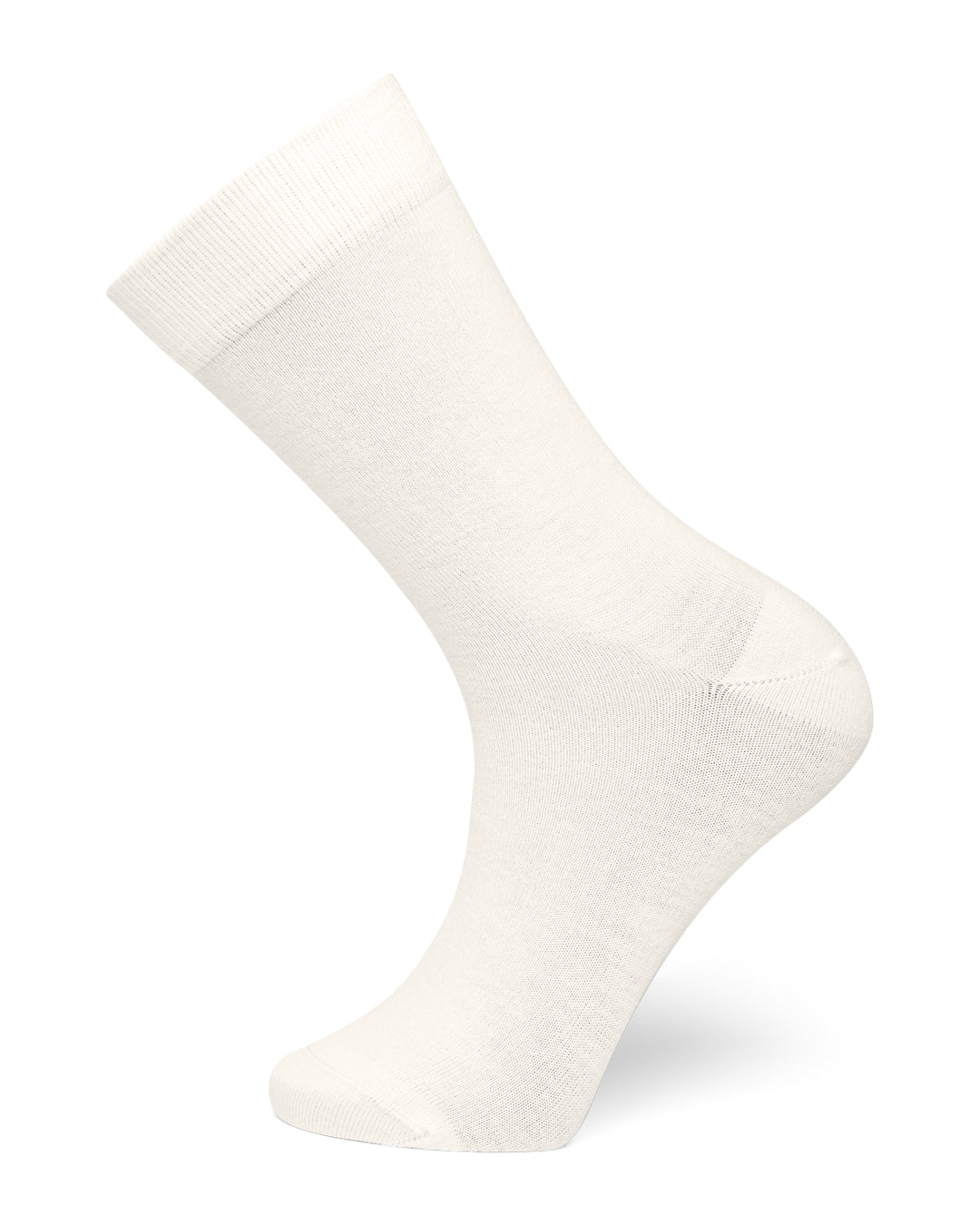 Chaussettes en mérinos de luxe - Blanc cassé