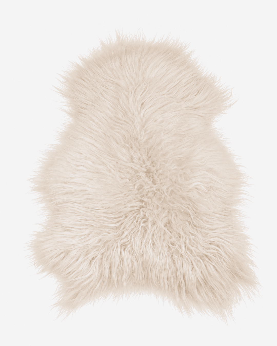 Peau d'agneau blanche